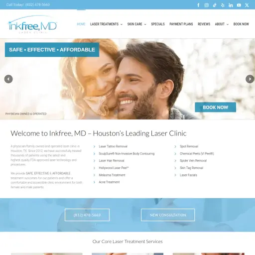 Inkfree, MD Laser Clinic