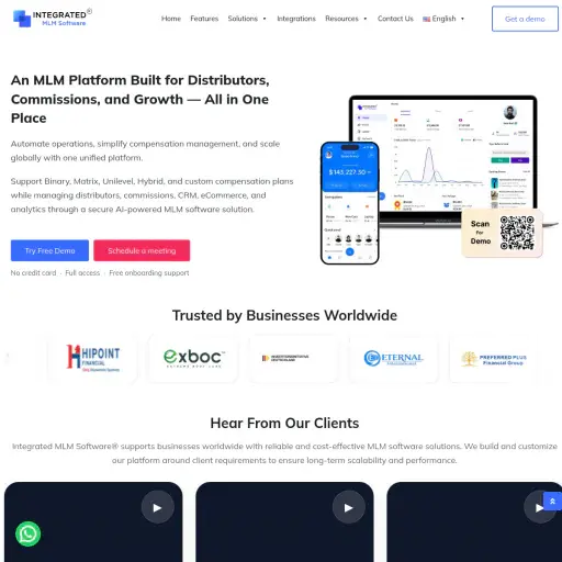 Integrated MLM Software
