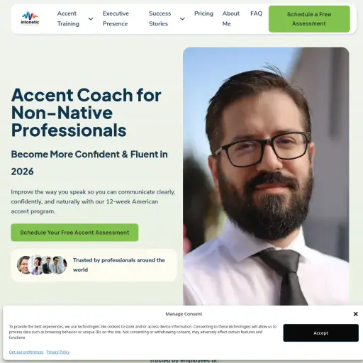 Intonetic - Speech Improvement services