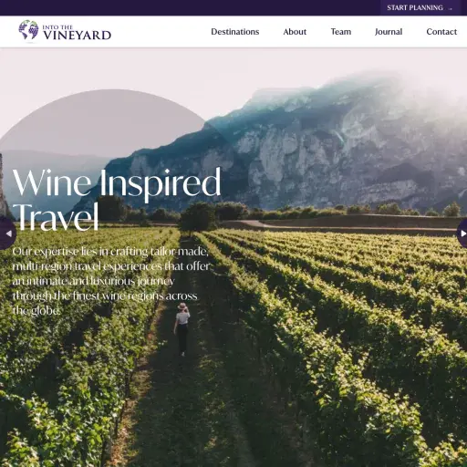 Into the Vineyard - Wine Inspired Travel