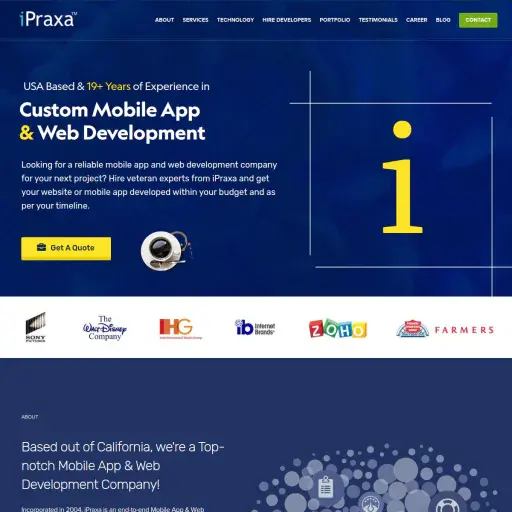 iPraxa - Mobile App & Web Development Company