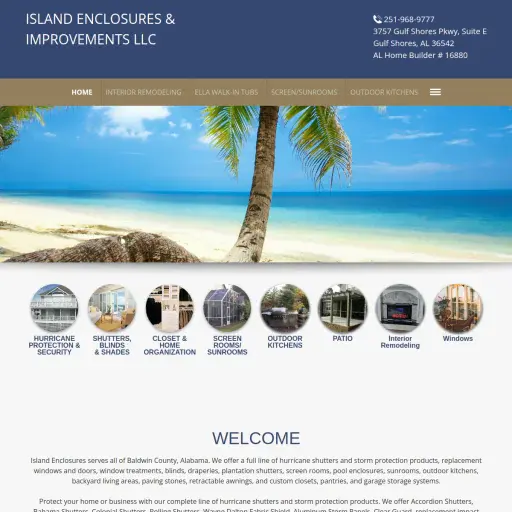 Island Enclosures