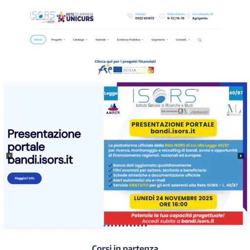 ISORS - Istituto Sociale di Ricerche e Studi