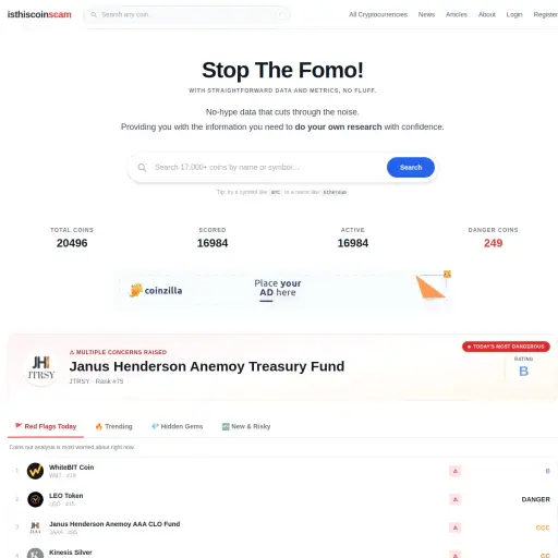 isthiscoinascam.com