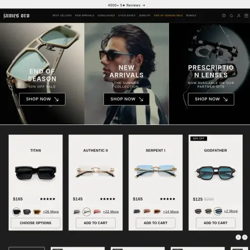 James Oro Eyewear