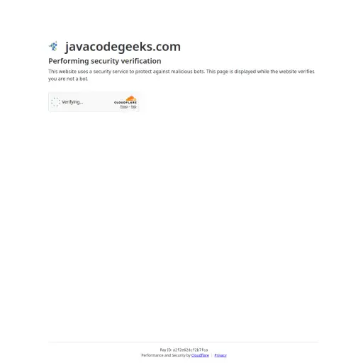 Java Code Geeks