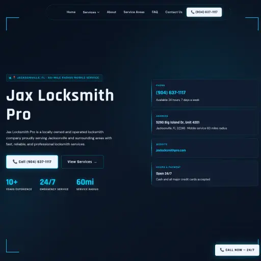 Jax Locksmith Pro