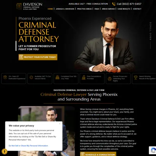 Davidson Criminal Defense & DUI Law Firm - Phoenix