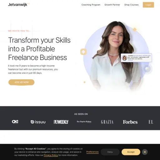 Jet van Wijk - Laptop Lifestyle Master Program