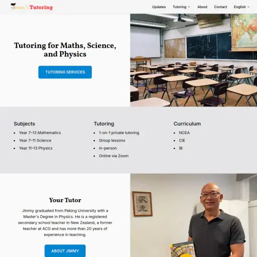 Jimmy's Tutoring
