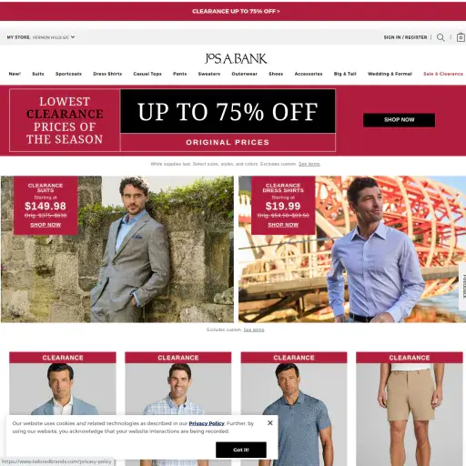 Jos. A. Bank Clothiers