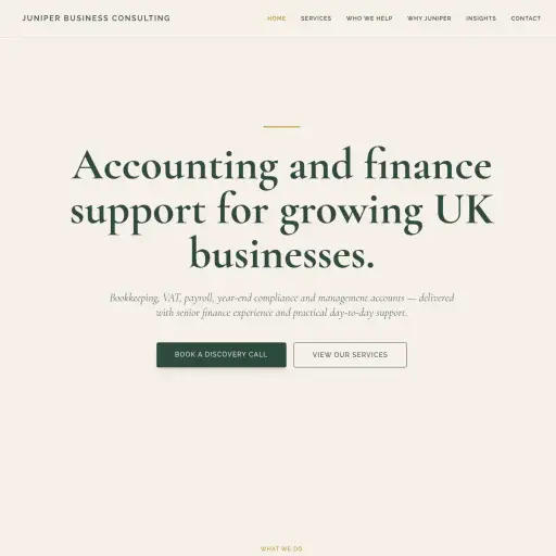 Juniper Business Consulting