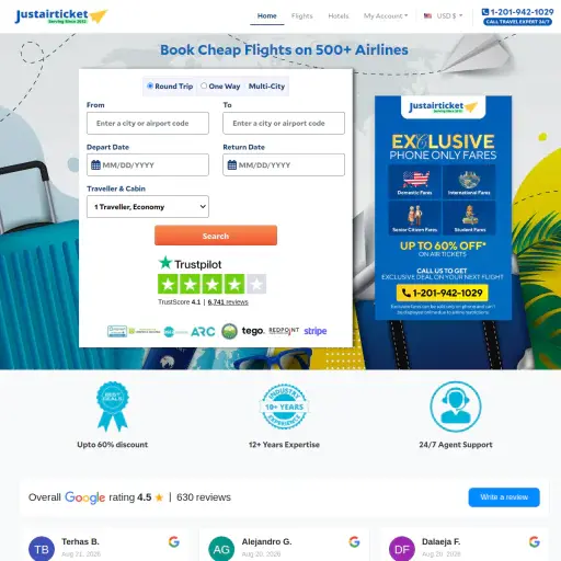 Justairticket