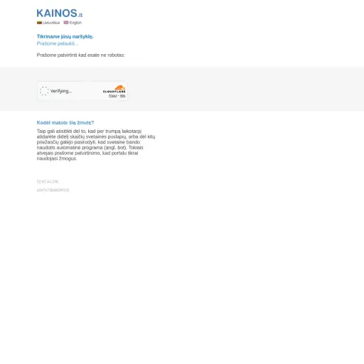 Kainos.lt