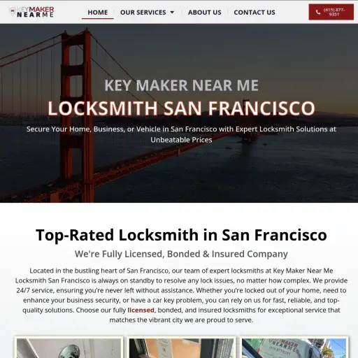 Key Maker Near Me - Locksmith San Francisco