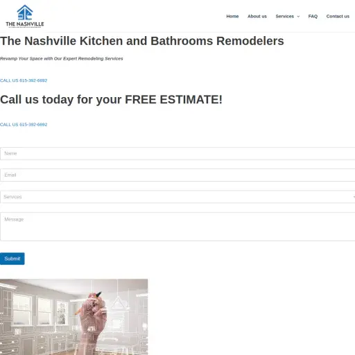 The Nashville Kitchen and Bathrooms Remodelers