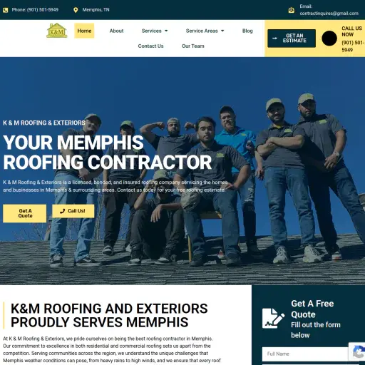 K&M Roofing and Exteriors