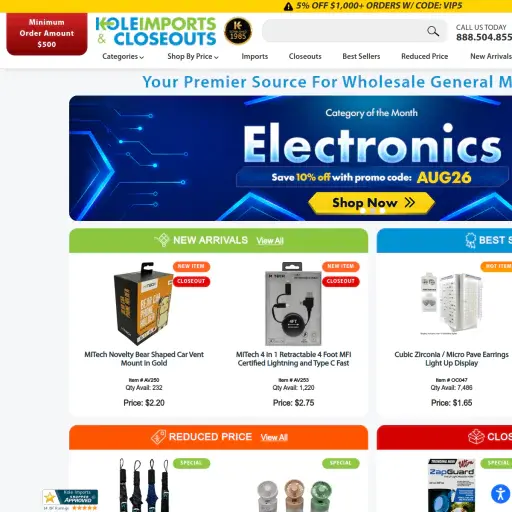 Kole Imports & Closeouts