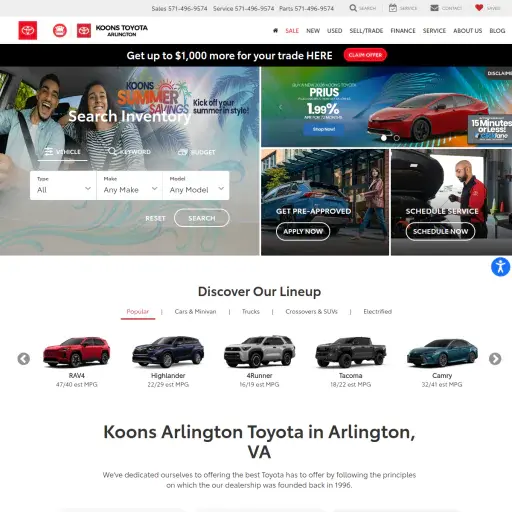 Koons Arlington Toyota