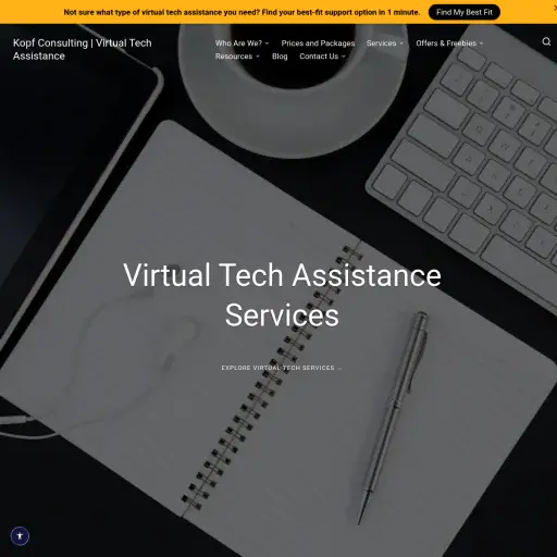 Kopf Consulting | Virtual Tech Assistance