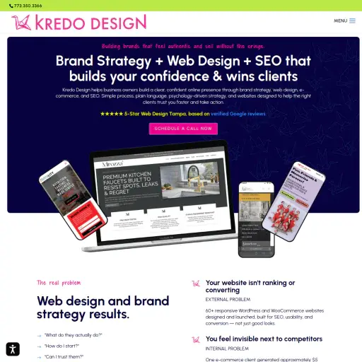 Kredo Design - Brand Strategy + Web Design