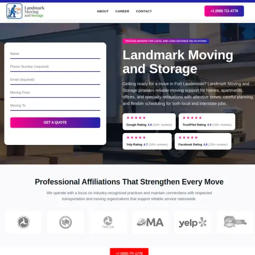 Landmark Moving and storage