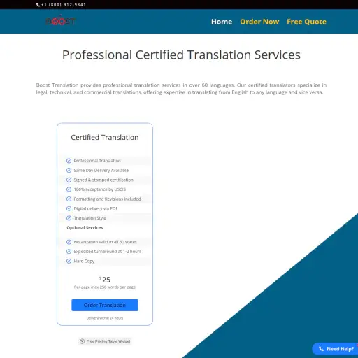 Boost Translation LLC
