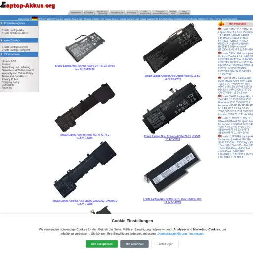 Laptop Akkus
