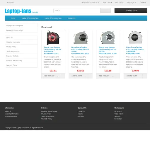 Laptop Fans