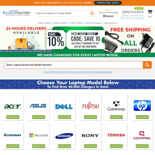 LaptopChargerFactory