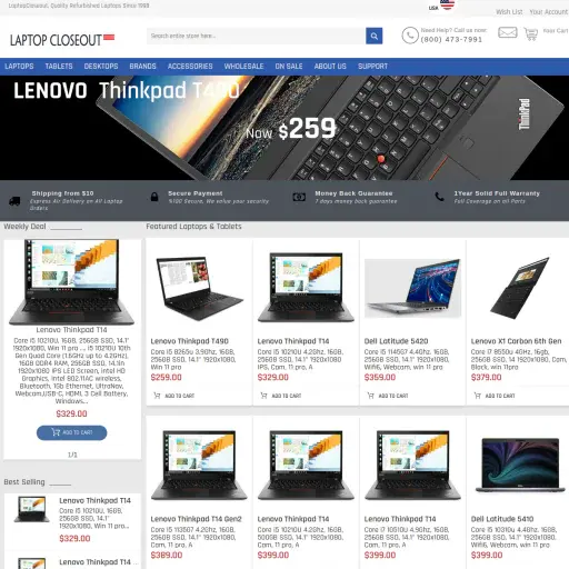 Laptop Closeout