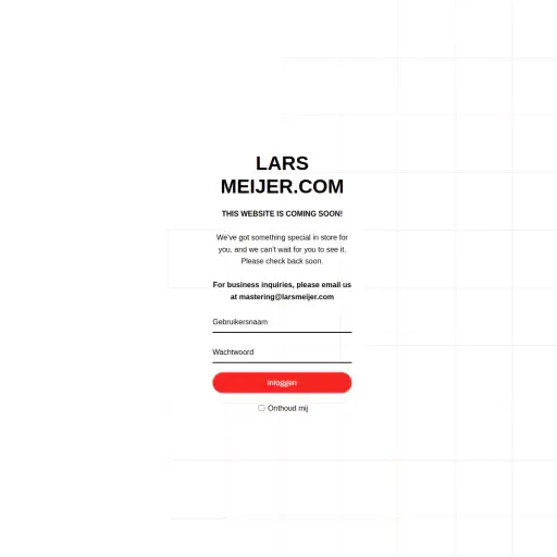 Lars Meijer - Sound Solutions