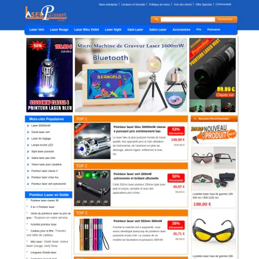 1000mW pointeur laser vert