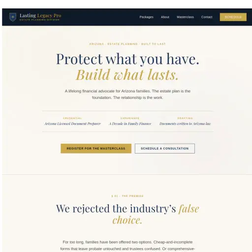 Lasting Legacy Pro