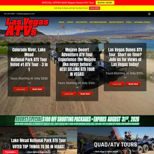 las vegas atv tours