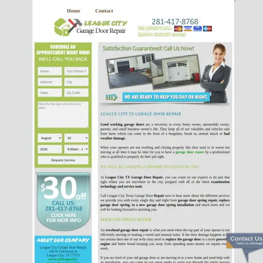 League City Garage Door Repair