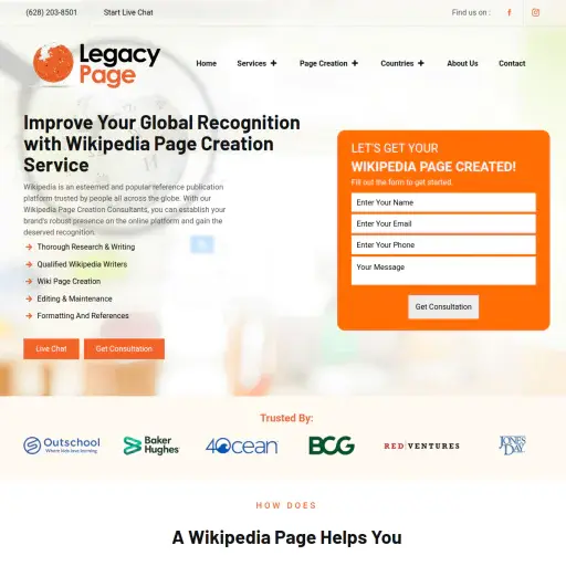 Legacy Page