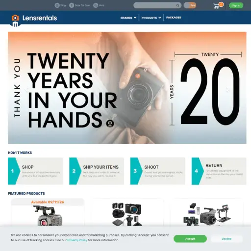 Lensrentals.com