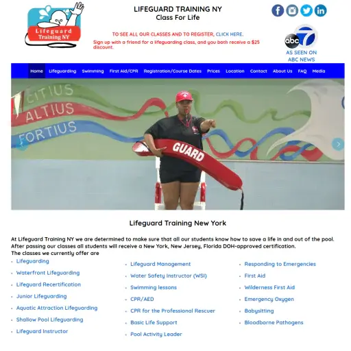 Lifeguard Training NY
