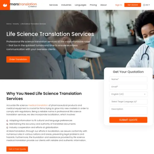 Life Science Translation