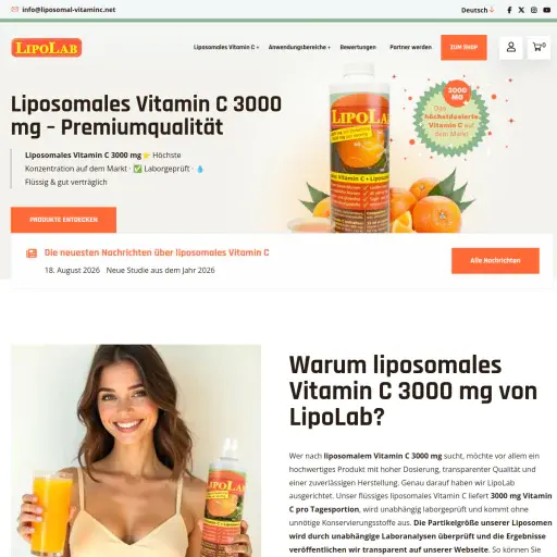 Liposomales Vitamin C