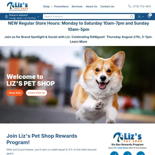 lizspetshop.com