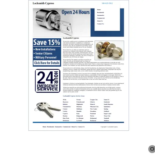 Locksmith  Cypress