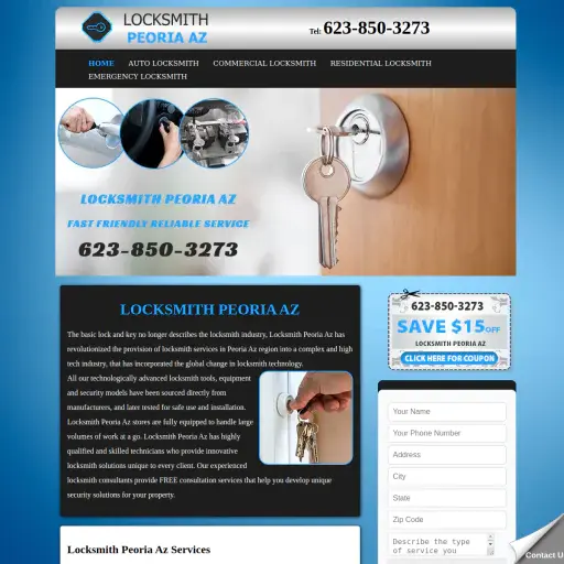 Locksmith Peoria Arizona