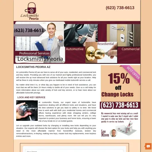 Locksmiths peoria