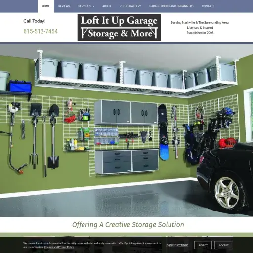 Loft It Up Garage Storage & More