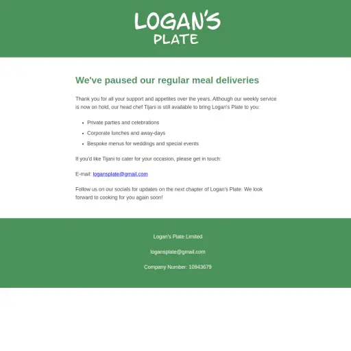 Logan's Plate