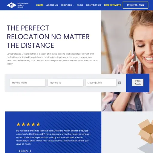 Long Distance Movers Detroit