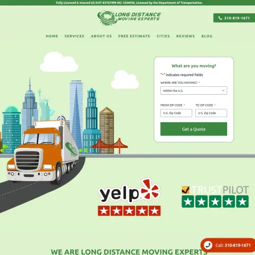 Long Distance Moving Experts