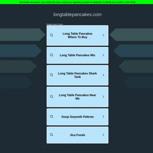 longtablepancakes.com
